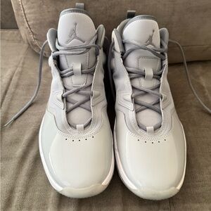 Jordan Athletic Shoes - Gray/White Size 13